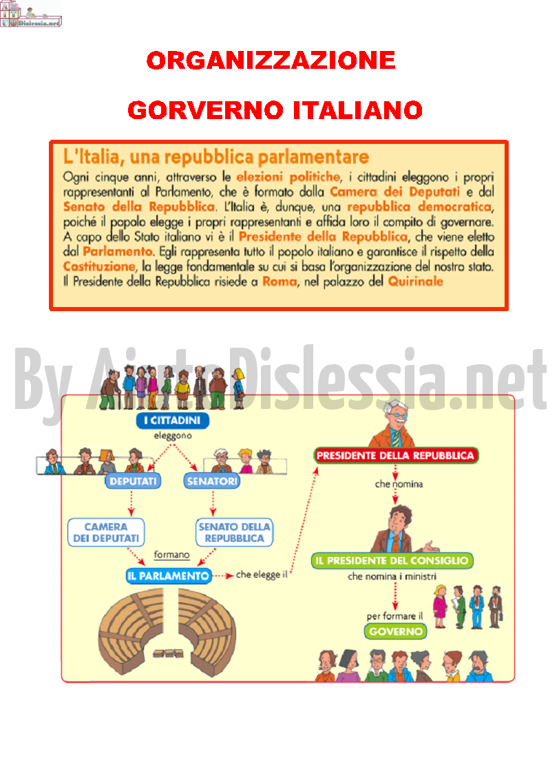 Cittadinanza E Costituzione Aiutodislessia Net