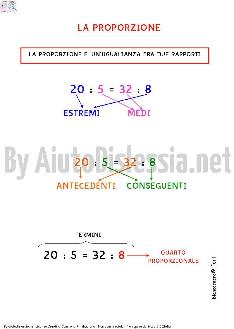 I Rapporti Le Proporzioni 2ª Media Aiutodislessia Net