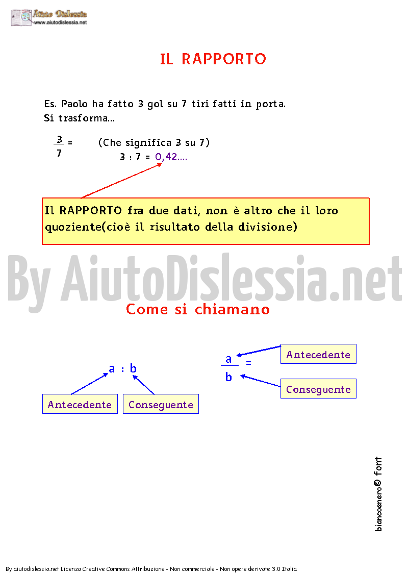 I Rapporti Le Proporzioni 1 Isti Superiore Aiutodislessia Net