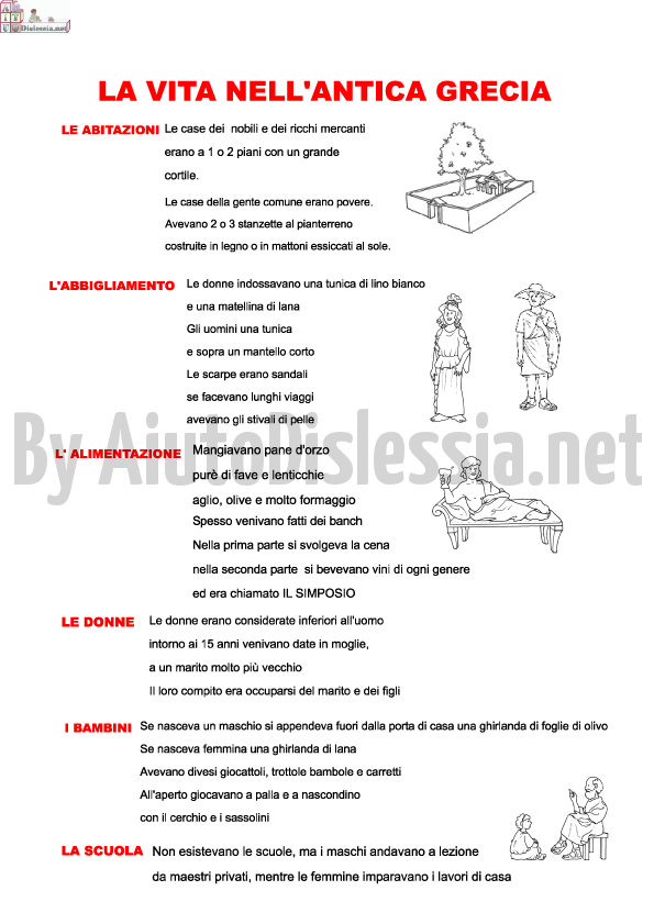 La Grecia Sc Elementare Aiutodislessia Net