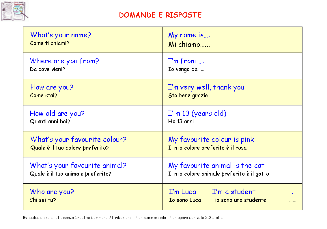 Domande E Risposte 1 Aiutodislessia Net