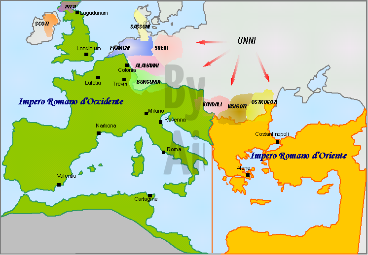 Mappa_Impero_Romano