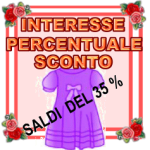 INTERESSE PERCENTUALE E SCONTO