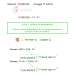 18. La notazione scientifica e l ordine