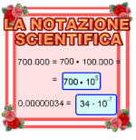 LA NOTAZIONE SCIENTIFICA